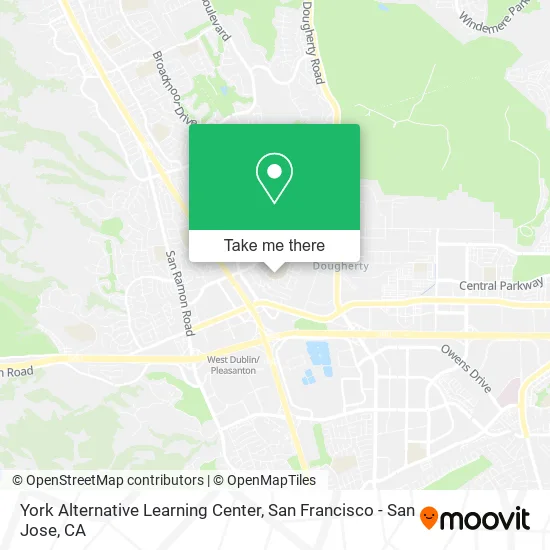 York Alternative Learning Center map