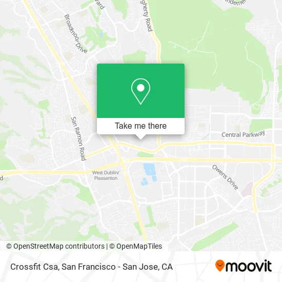 Mapa de Crossfit Csa