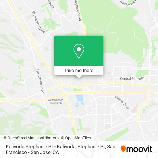 Kalivoda Stephanie Pt - Kalivoda, Stephanie Pt map