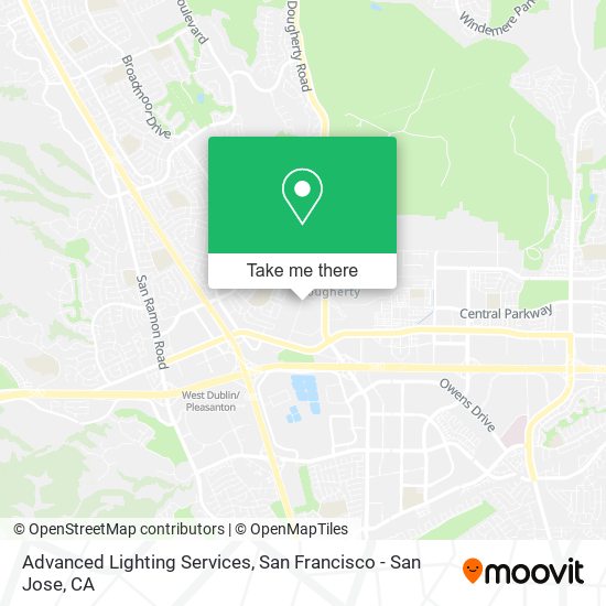 Advanced Lighting Services map