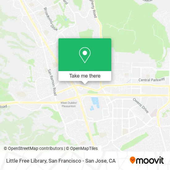 Mapa de Little Free Library