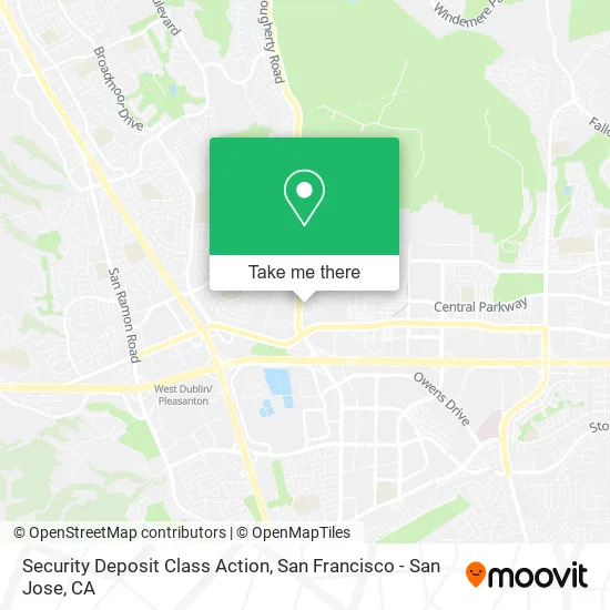 Security Deposit Class Action map