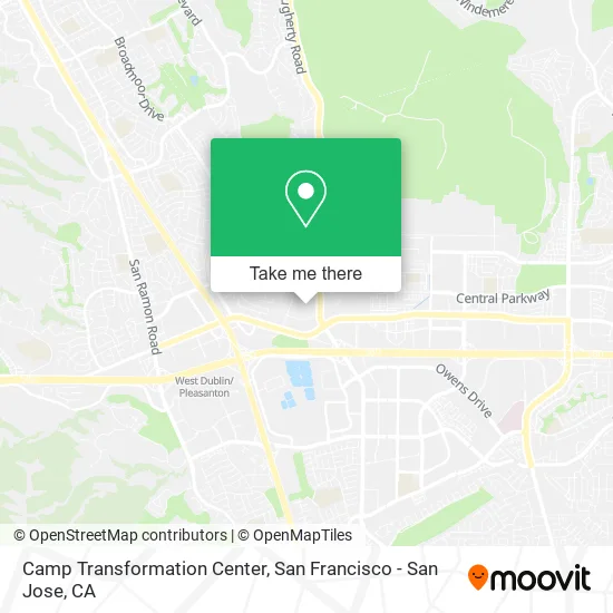 Mapa de Camp Transformation Center