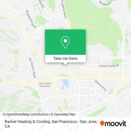 Mapa de Barker Heating & Cooling