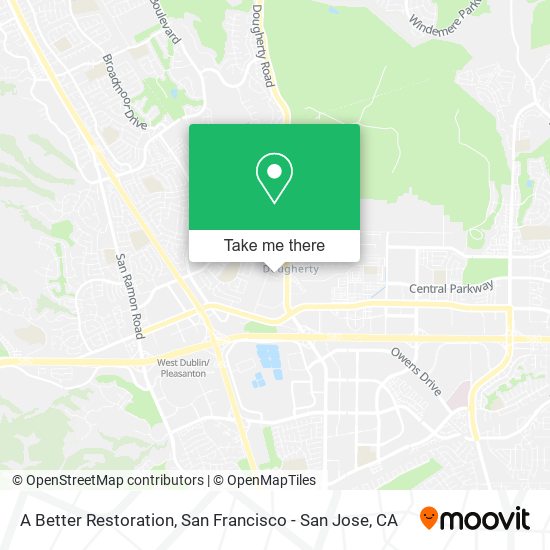 Mapa de A Better Restoration