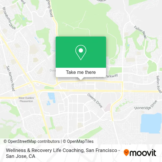 Wellness & Recovery Life Coaching map