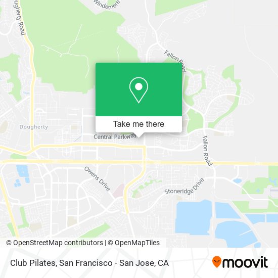 Mapa de Club Pilates