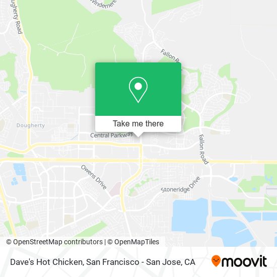Mapa de Dave's Hot Chicken