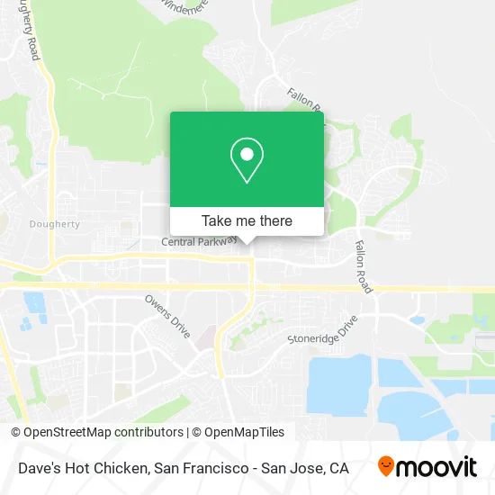 Mapa de Dave's Hot Chicken