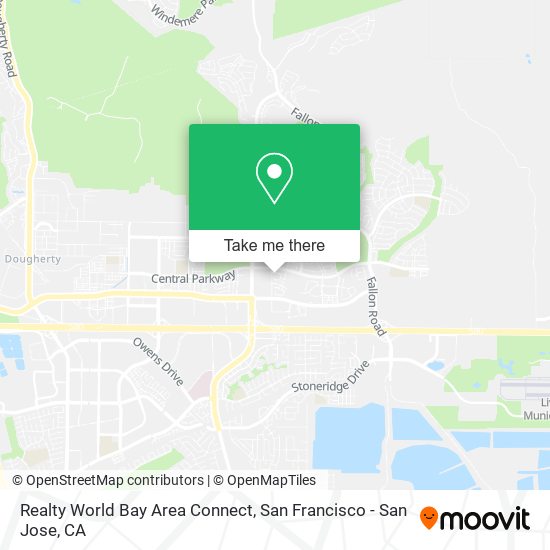 Realty World Bay Area Connect map