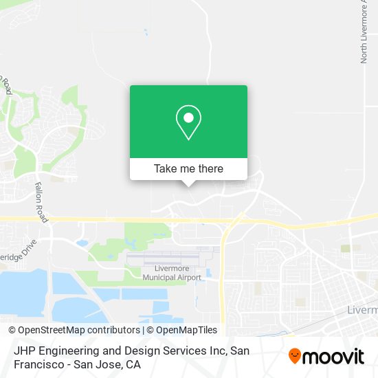 Mapa de JHP Engineering and Design Services Inc