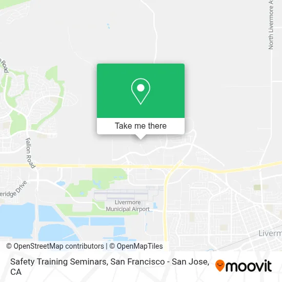 Safety Training Seminars map
