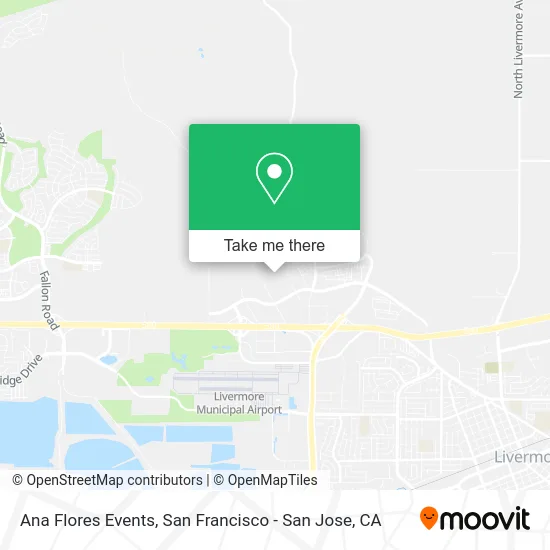 Ana Flores Events map