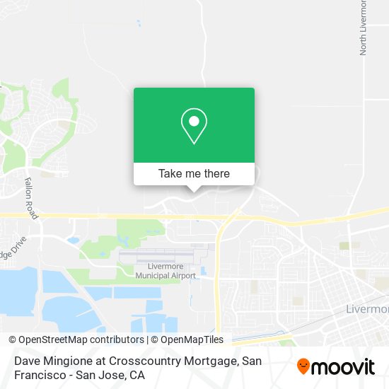 Dave Mingione at Crosscountry Mortgage map