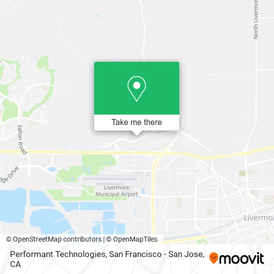 Performant Technologies map
