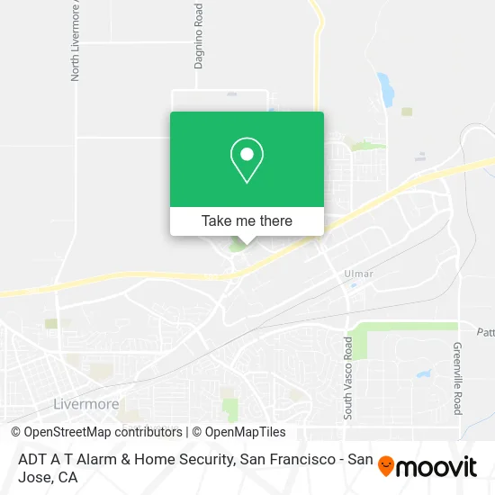 ADT A T Alarm & Home Security map