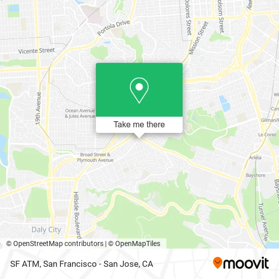 Mapa de SF ATM