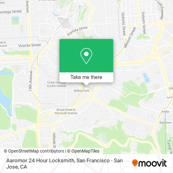 Mapa de Aaromor 24 Hour Locksmith