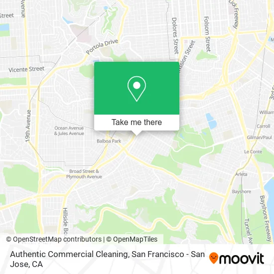 Mapa de Authentic Commercial Cleaning