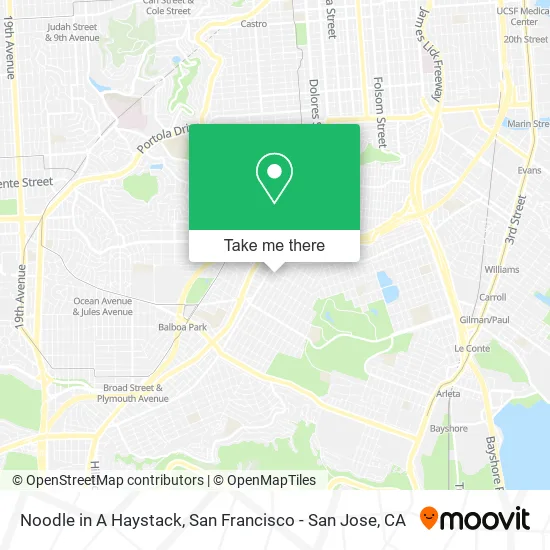 Noodle in A Haystack map