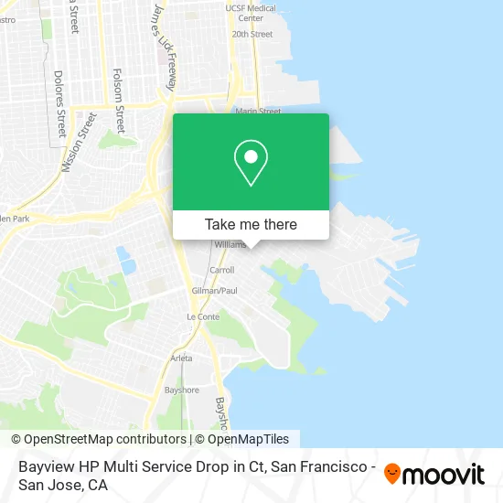 Bayview HP Multi Service Drop in Ct map