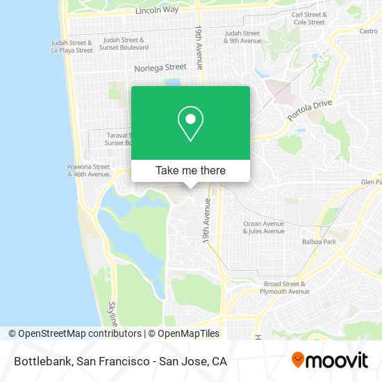 Bottlebank map