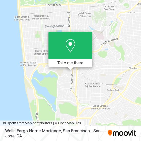 Wells Fargo Home Mortgage map