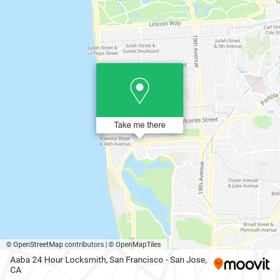 Mapa de Aaba 24 Hour Locksmith