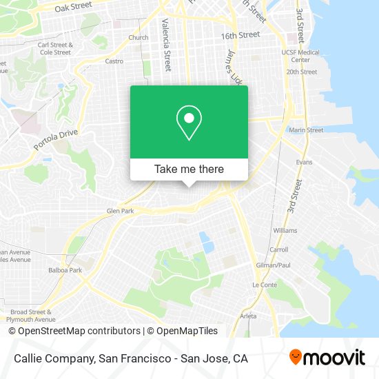 Mapa de Callie Company