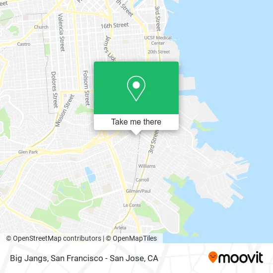 Mapa de Big Jangs