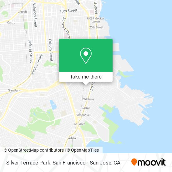 Silver Terrace Park map