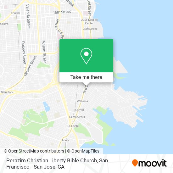 Mapa de Perazim Christian Liberty Bible Church