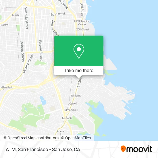 ATM map