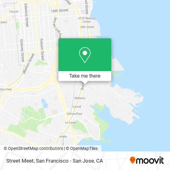 Mapa de Street Meet
