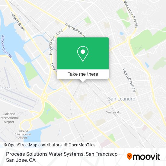 Process Solutions Water Systems map