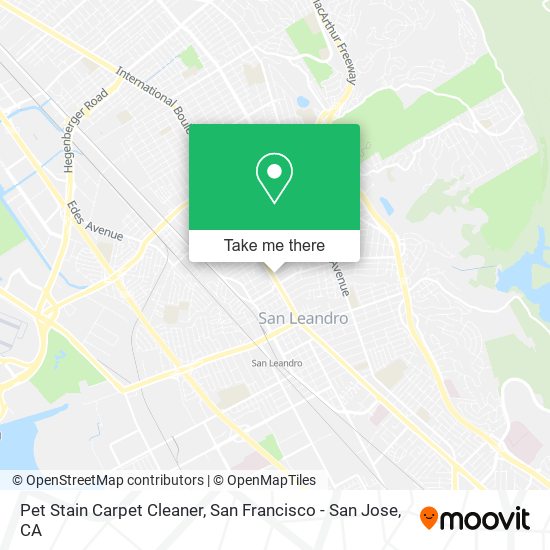 Mapa de Pet Stain Carpet Cleaner