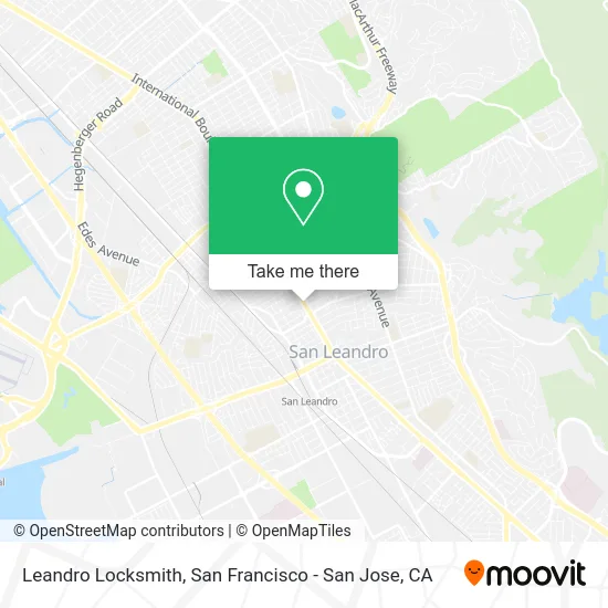 Mapa de Leandro Locksmith