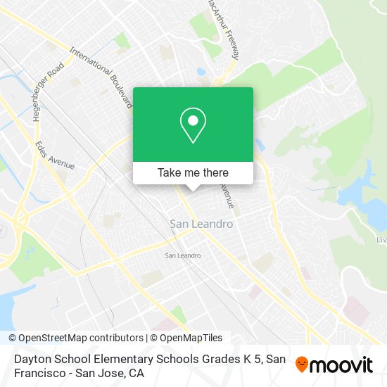 Dayton School Elementary Schools Grades K 5 map