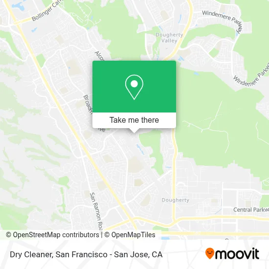 Dry Cleaner map