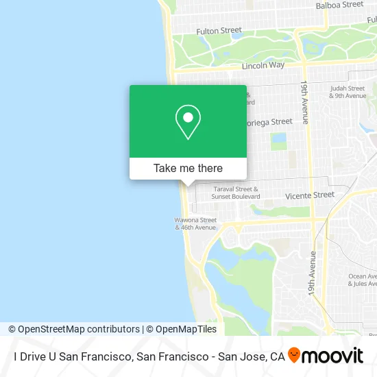 Mapa de I Drive U San Francisco