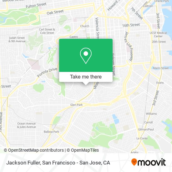 Mapa de Jackson Fuller