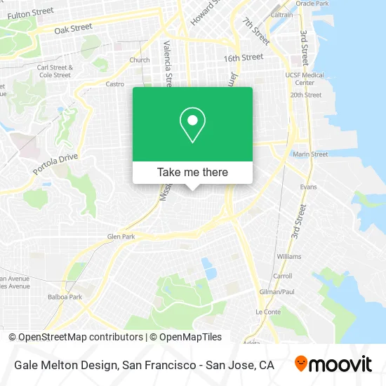 Mapa de Gale Melton Design