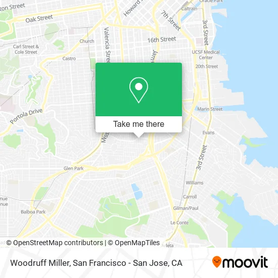 Mapa de Woodruff Miller