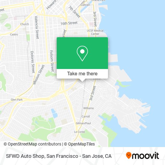 Mapa de SFWD Auto Shop