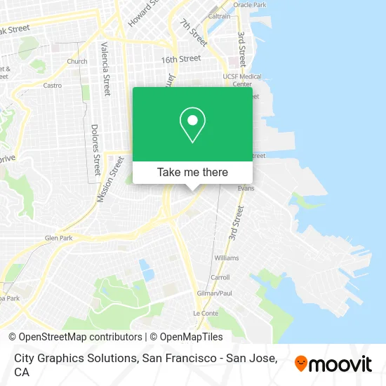 City Graphics Solutions map