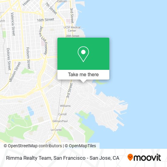 Rimma Realty Team map