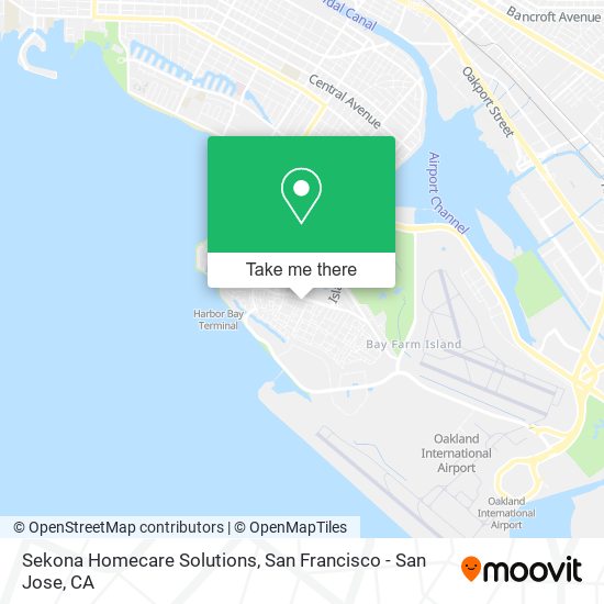 Mapa de Sekona Homecare Solutions