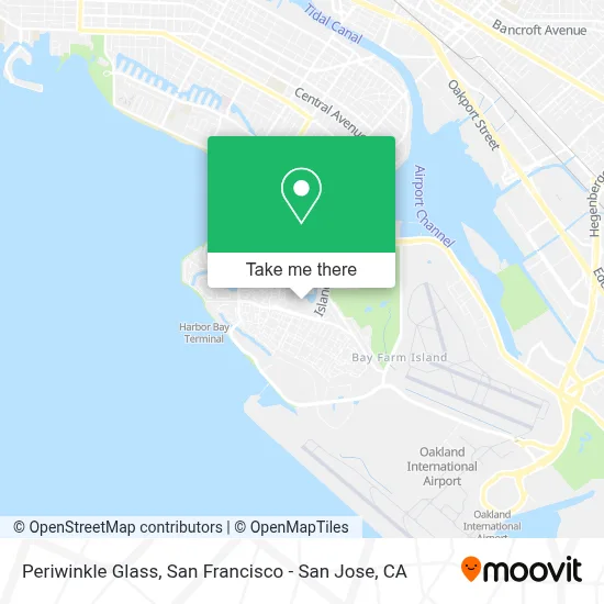 Periwinkle Glass map