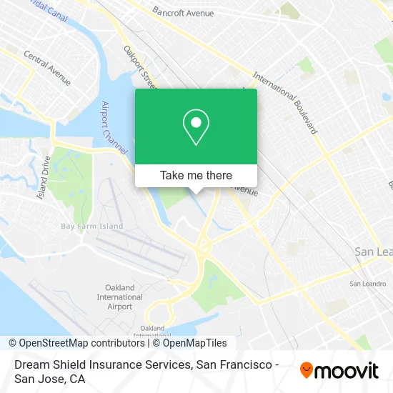 Dream Shield Insurance Services map