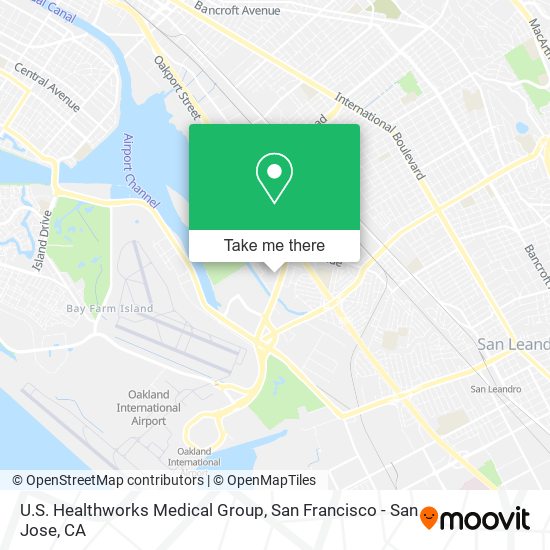 U.S. Healthworks Medical Group map